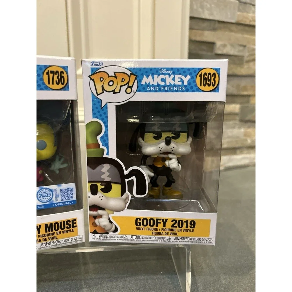 Funko Pop! Vinyl Disney Mickey & Friends 2-Pack - Mickey #1736 Goofy #1693 New